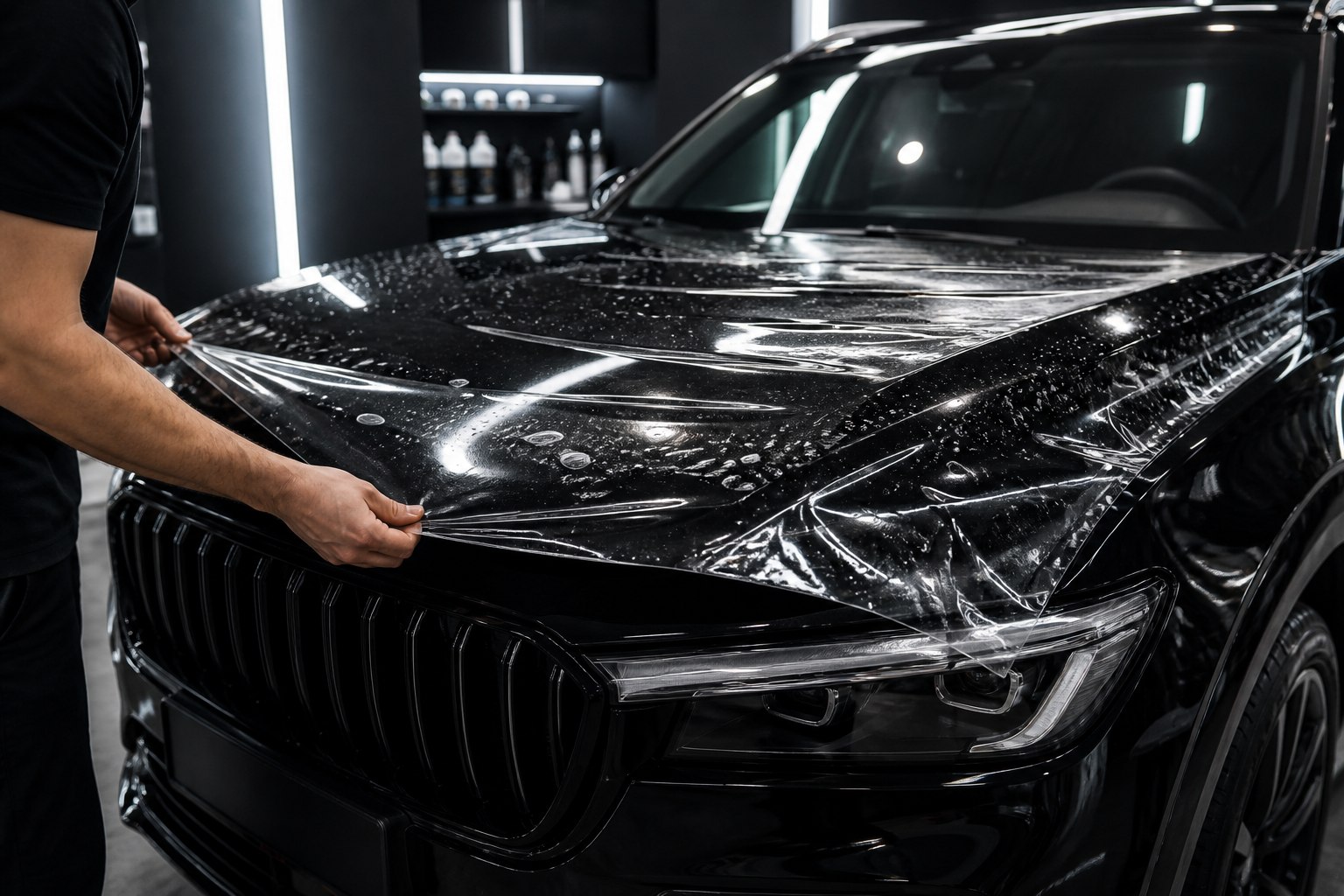 Оклейка авто плёнкой — пример работы ArtDetailing